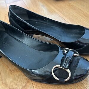 GUC Gucci block heel